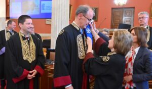 Serbian Prime Minister Djuro Macut receives honorary doctorate from University of Athens Medical School