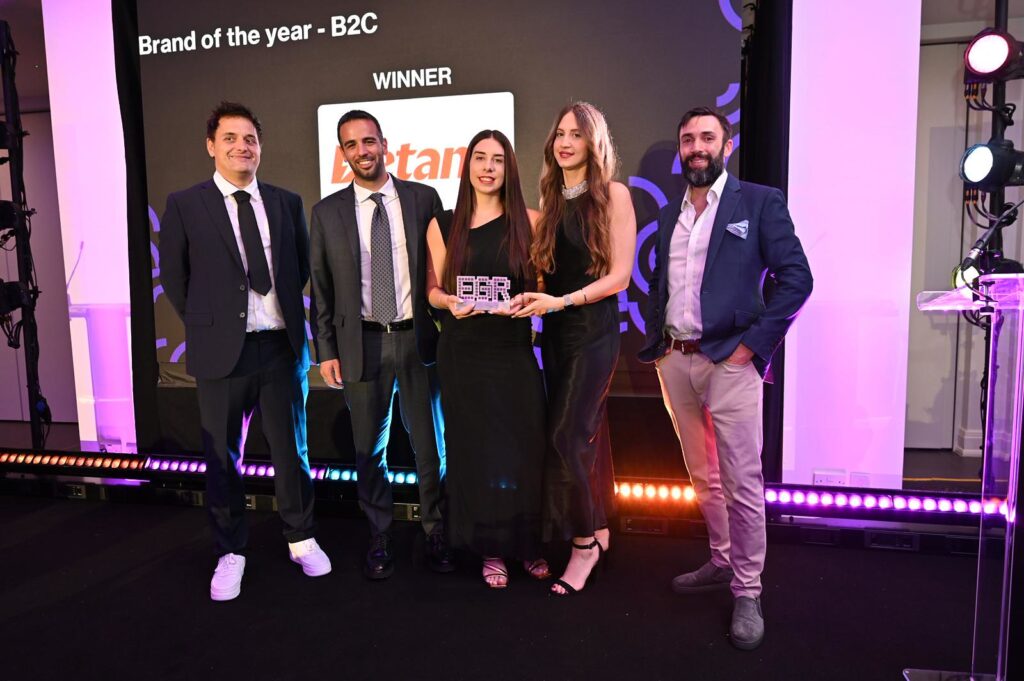 Kaizen Gaming’s Betano wins “Brand of the Year” at EGR Awards 2025