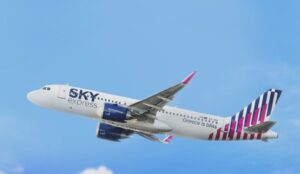 Sky Express drone show unveils new aircraft and 5 international routes