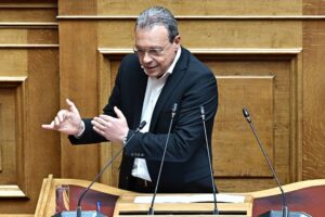 Greek opposition leader launches fierce attack on government over agricultural subsidy scandal