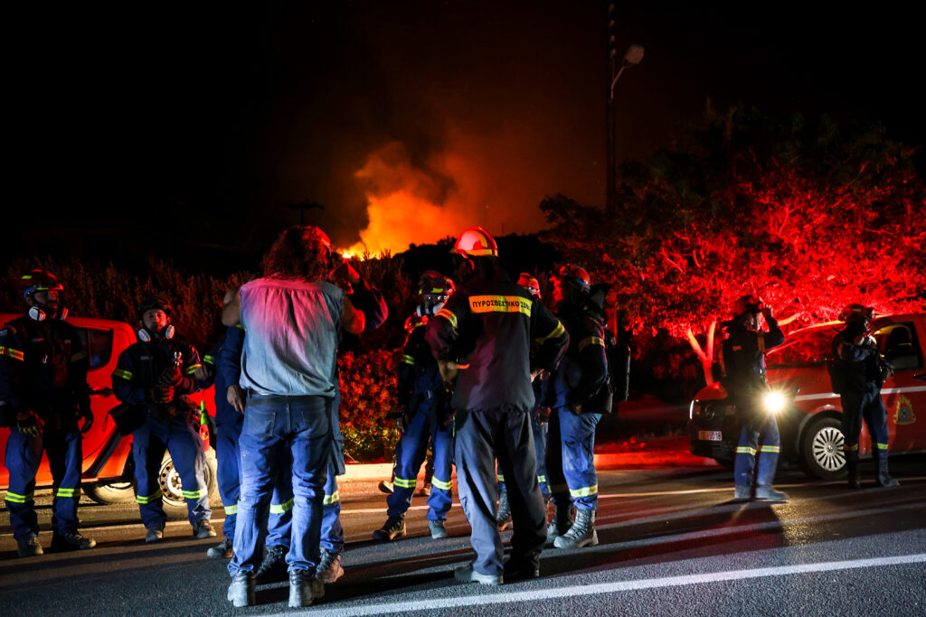 Crete wildfire battle: flames reignite in Ierapetra as winds hamper firefighting efforts