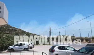 Major wildfire in Koropi forces evacuations as flames reach homes