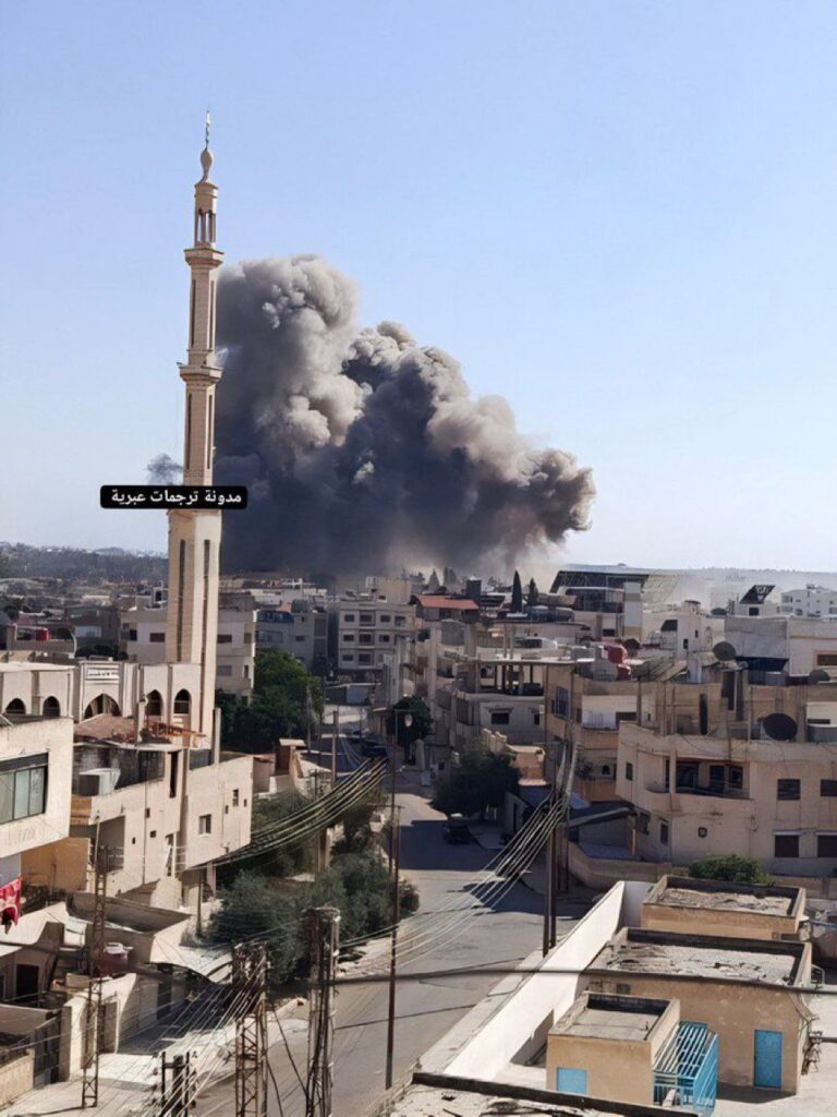 Syria ceasefire reached between regime and Druze forces as Israel strikes Damascus