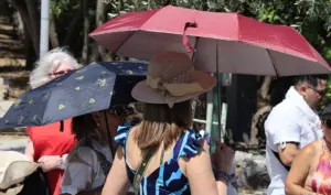 Weather with dual personality: Areas hitting 100°F, where storms will strike
