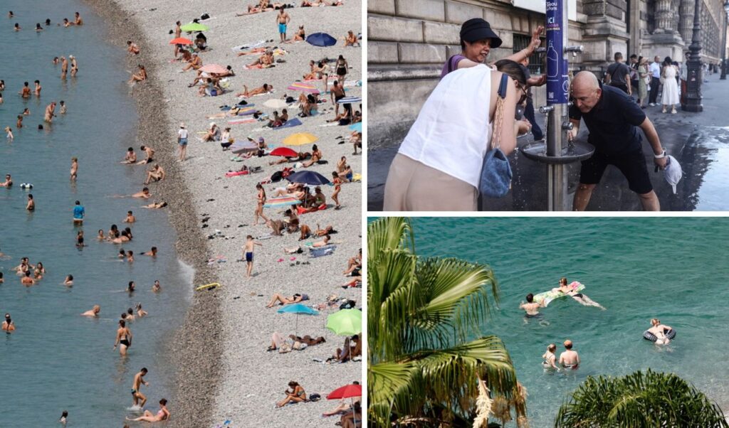Heat wave sweeps Europe: Extreme temperatures in France, Italy, Spain