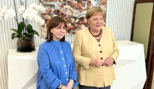 Merkel-Sakellaropoulou meeting: European relations at center stage