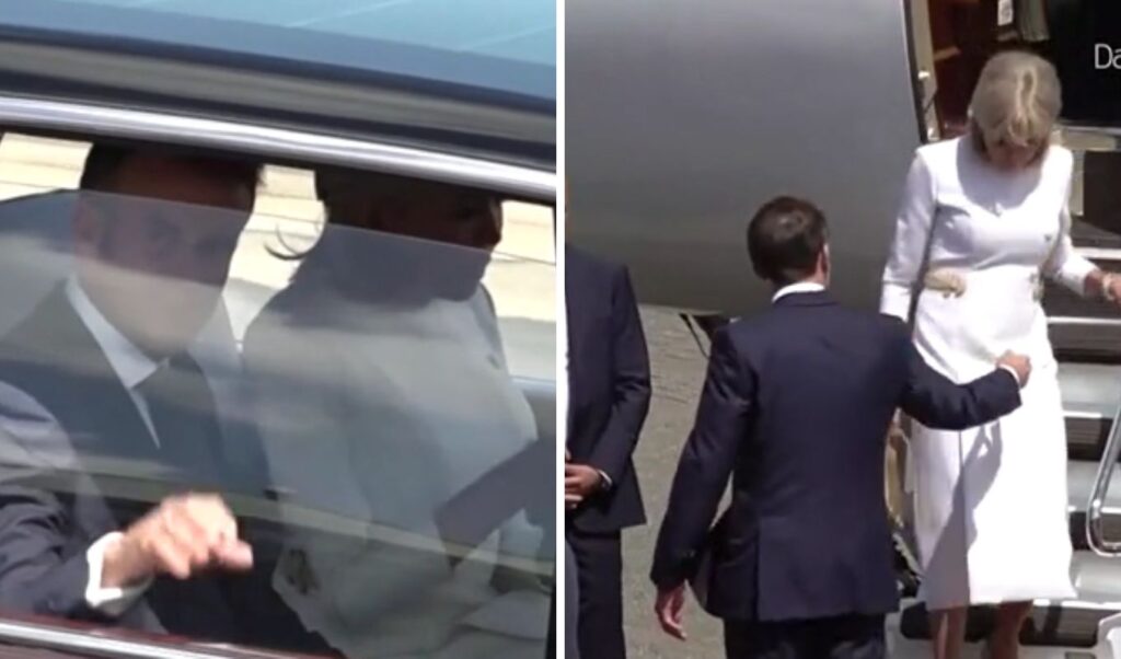 Emmanuel Macron: The embarrassing moment Brigitte refused to take his outstretched hand – New “presidential” episode