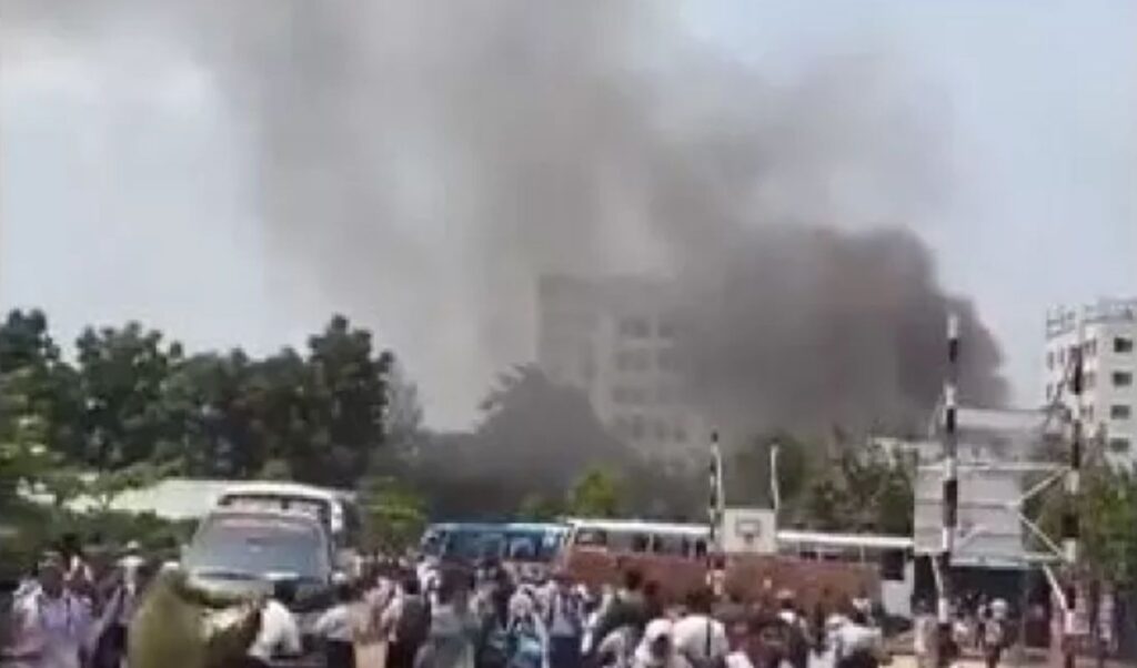 Bangladesh military aircraft crash at school kills 27 people