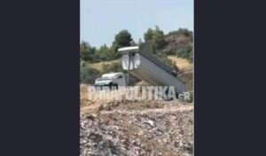Truck driver arrested for dumping waste in forest area (Video)