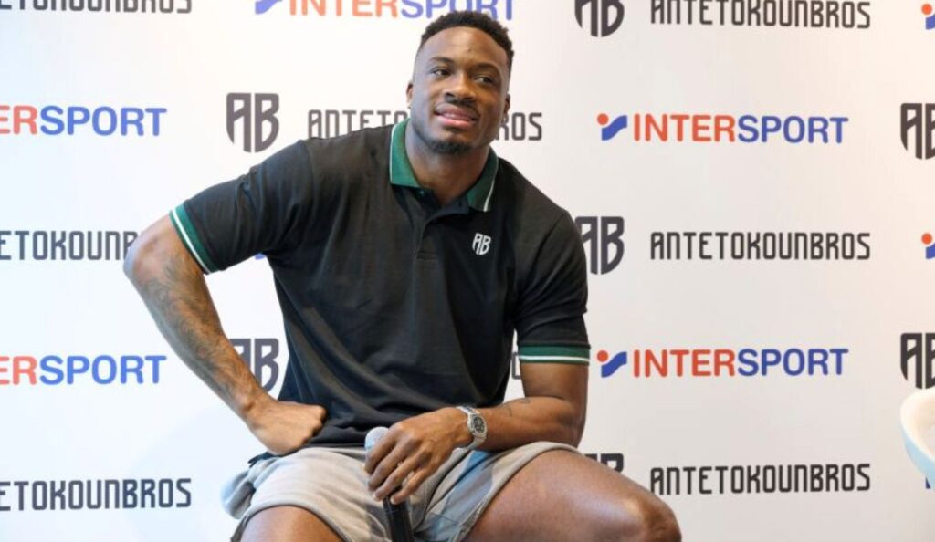 Thanasis Antetokounmpo meet & greet at INTERSPORT Smart Park