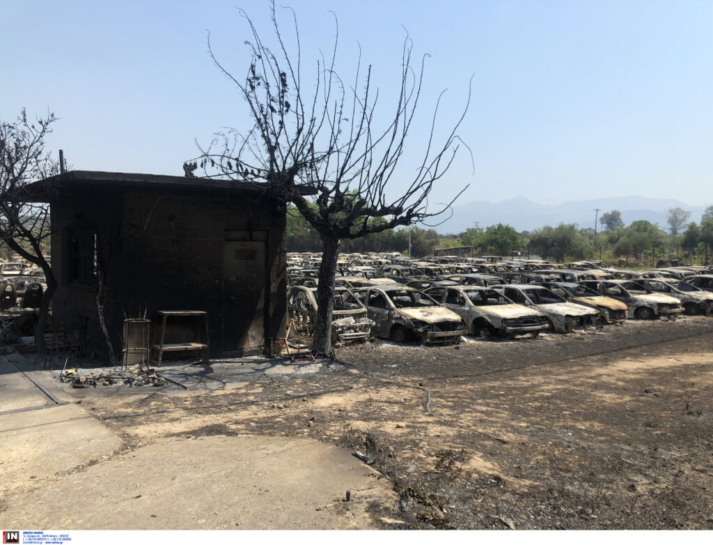 Fire in western Greece destroys 550 cars at Patras customs facility