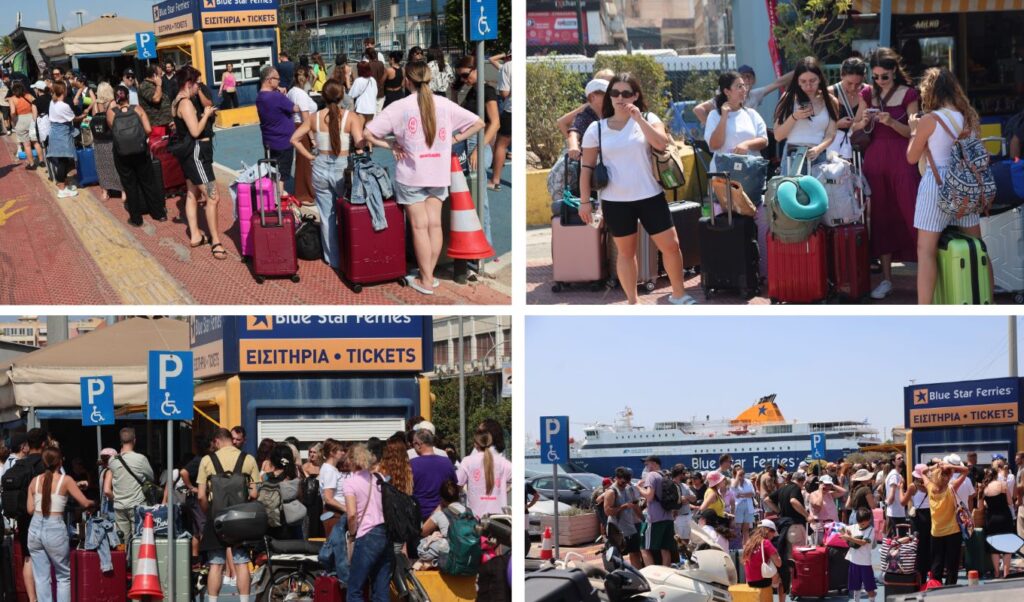 Ferry ban chaos: Thousands stranded at Piraeus port without warning