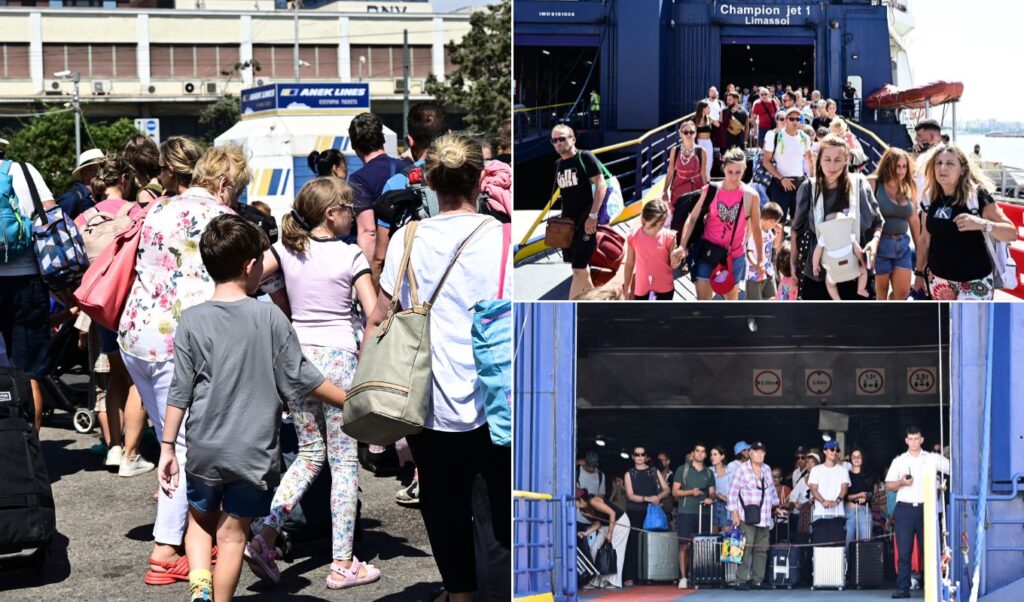 Summer holidays end: massive return of vacationers from Greek islands