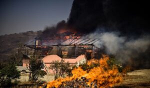 Keratea fire: Strong evidence shows blaze started from power line short circuit – Video evidence captures the moment it began