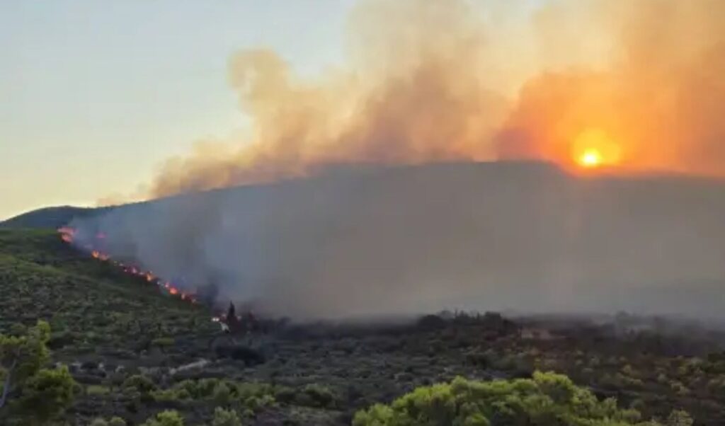 Greece battles multiple wildfires: Evacuations in Zakynthos, Preveza, Arta and Vonitsa as blazes threaten villages