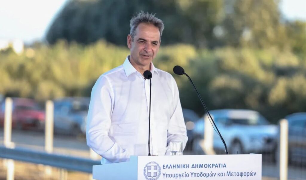 Mitsotakis: “Another project completed” – Vonitsa-Lefkada road axis