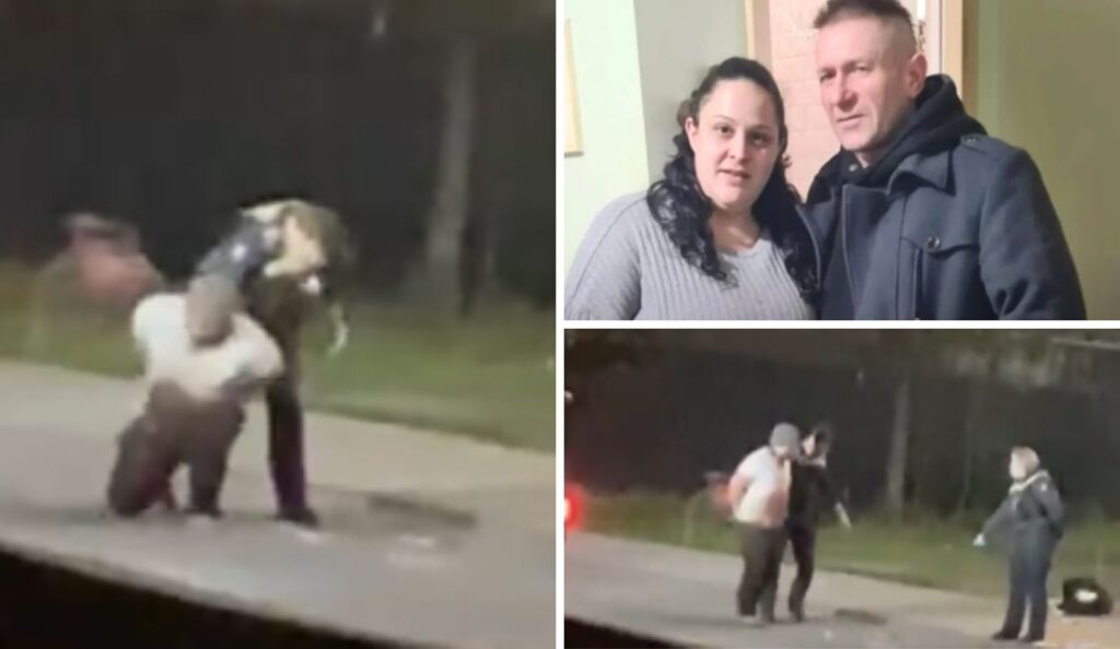 Melbourne double murder: Arrest footage of homeless man who killed pregnant Greek-Australian woman and husband