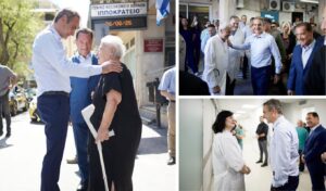 Mitsotakis visits Hippokrateio Hospital: Updates on renovations