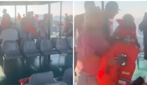 Evia ferry grounding: Video shows passengers searching for life jackets