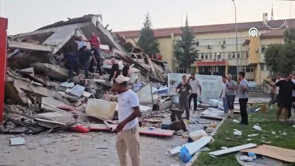 6.1 earthquake rocks Turkey: Dramatic videos capture destruction