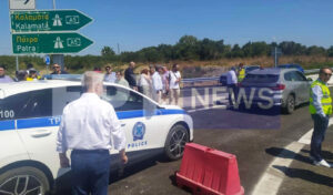 Patras-Pyrgos highway opens to traffic: First cars cross new route