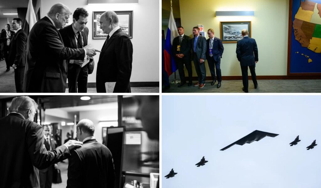 Alaska: White House album reveals behind-the-scenes Trump-Putin meeting