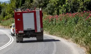 Wildfire breaks out in Aetolia-Acarnania forest region
