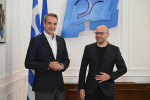 Mitsotakis meets Nobel laureate, Google DeepMind CEO Demis Hassabis