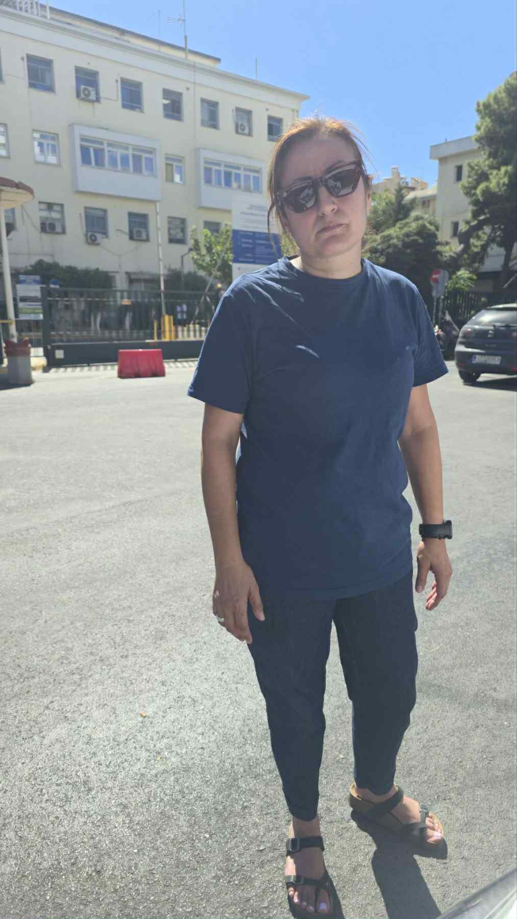 Vasiliki Mertika, daughter of the Piraeus attack victim