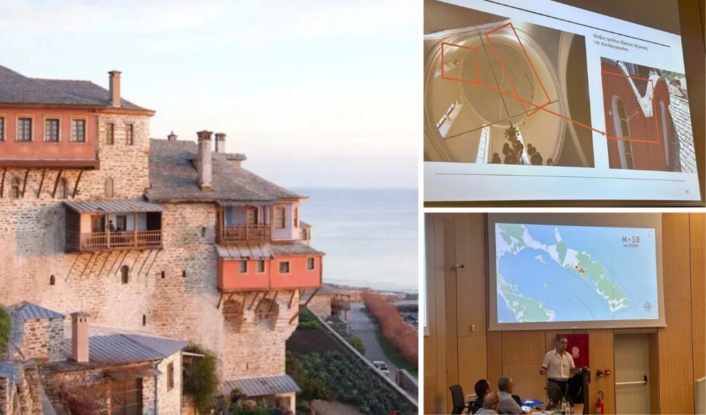 Mount Athos earthquake damage: Ancient monasteries withstand seismic activity with traditional anti-seismic design