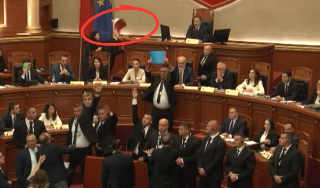 Albanian parliament erupts over AI minister “Diella” appointment