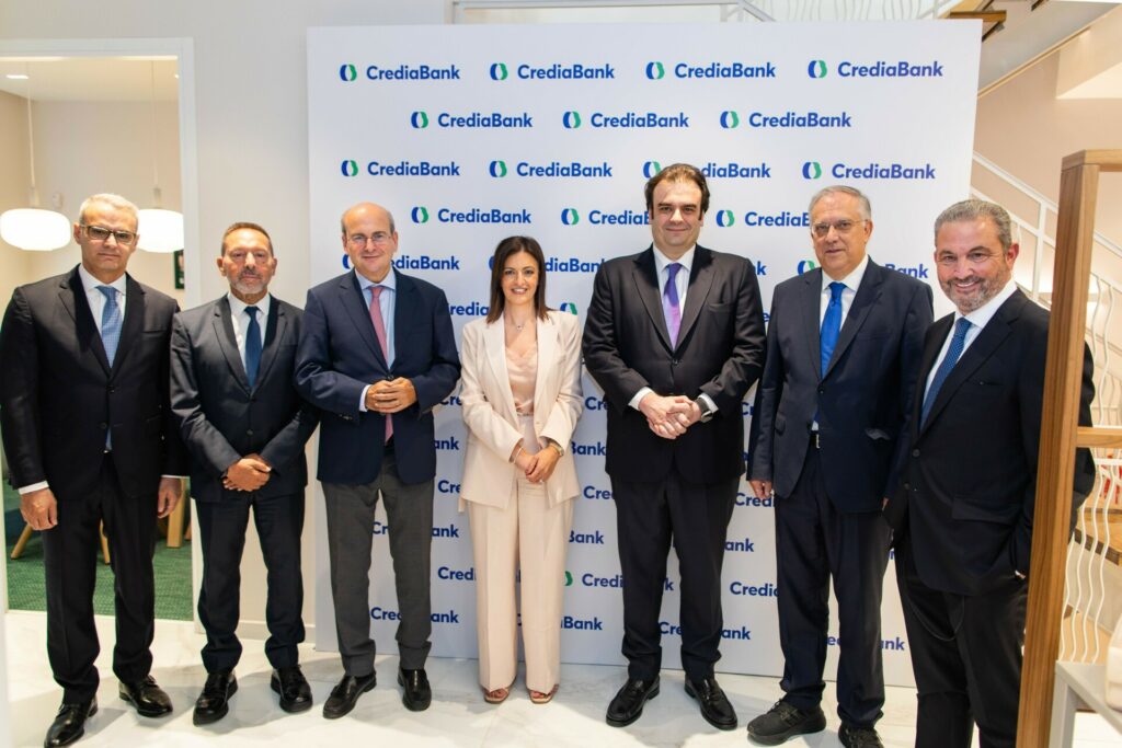 CrediaBank opens first new experience branch on Skoufa Street