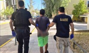 Greek minister orders asylum review for Palestinian arsonist