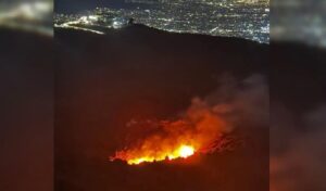 Fire breaks out on Mount Parnitha near Bafi: Major firefighting forces deployed