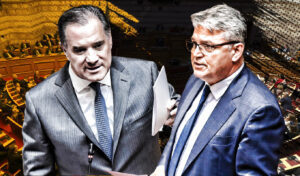 Fierce clash between Georgiadis and Natsios in Parliament over Tempi