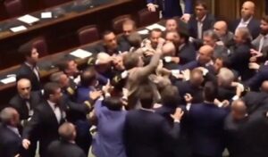 Italy Parliament brawl erupts over judicial reform vote