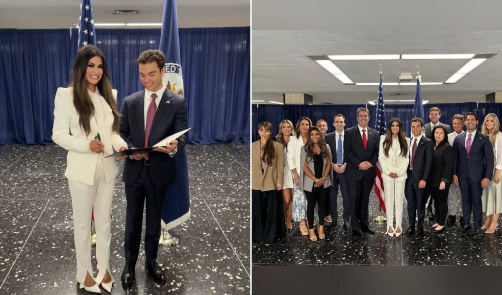 Kimberly Guilfoyle makes first post after swearing in as US ambassador to Greece