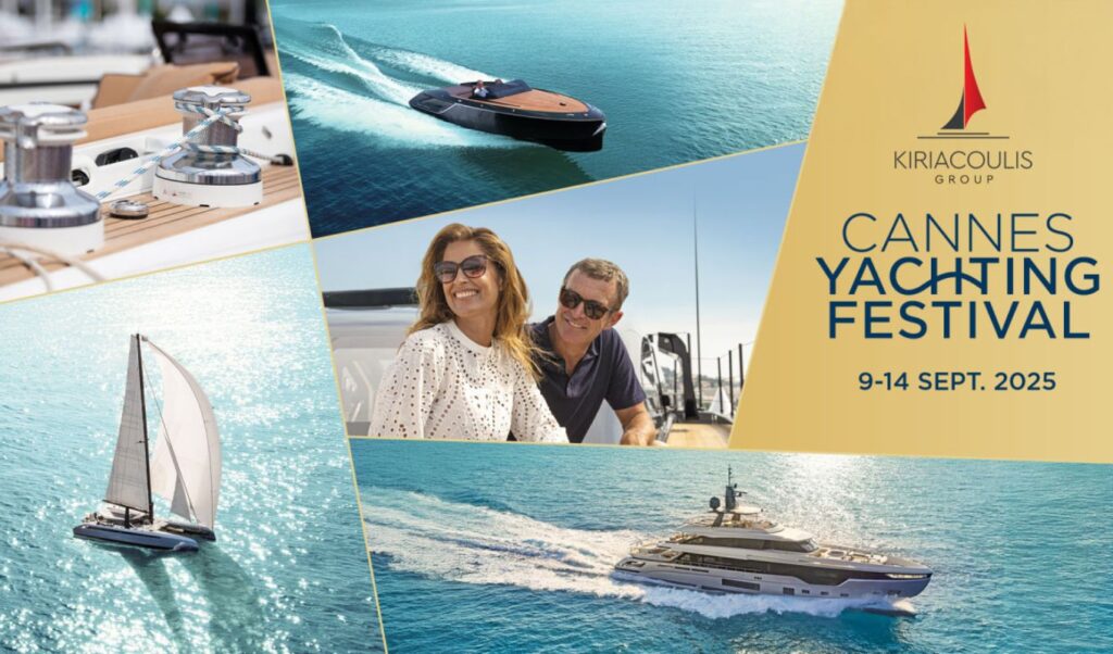 KIRIACOULIS Group at Cannes Yachting Festival 2025