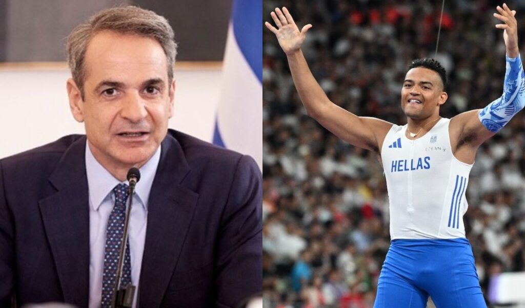 Mitsotakis congratulates Karalis on silver medal at World Athletics Championships