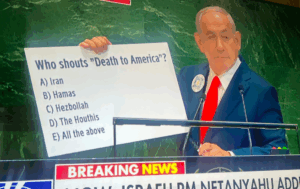 Netanyahu at UN: “Free the hostages or we will hunt you down”