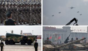 China displays nuclear triad and advanced weapons in Beijing parade