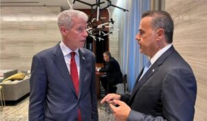 Papastayrou meets Chris Wright at Atlantic Council: Energy cooperation and Vertical Corridor in focus