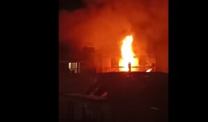 Preveza: major fire in apartment after gas cylinder explosion