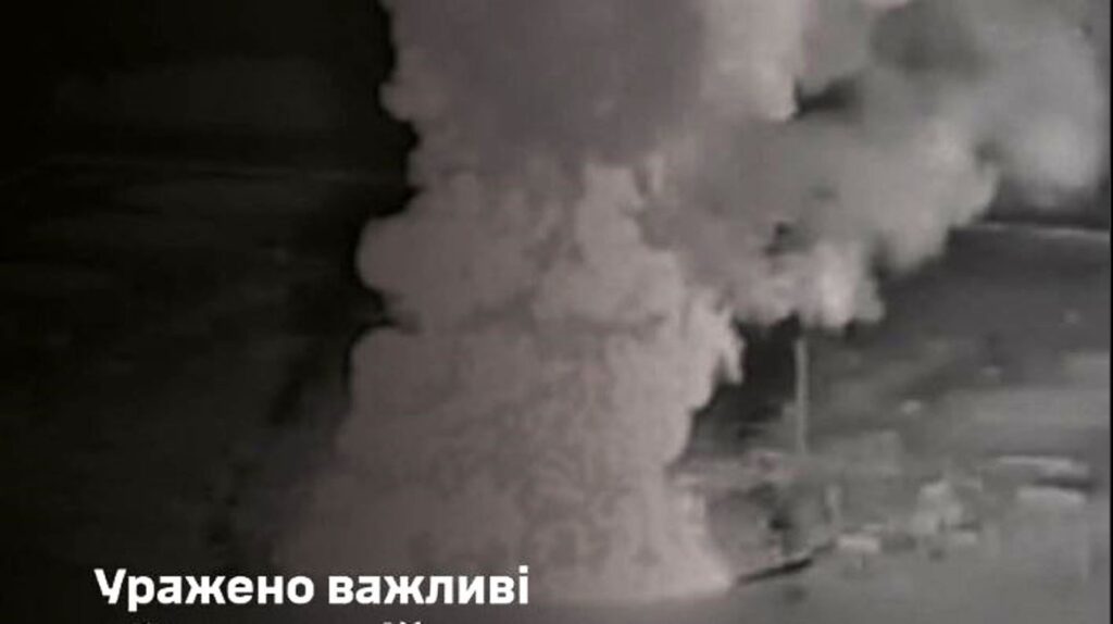 Russia: Oil facilities ablaze after Ukrainian drone strikes