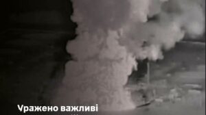 Russia: Oil facilities ablaze after Ukrainian drone strikes