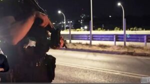 Video evidence from dramatic police chase in Athens center
