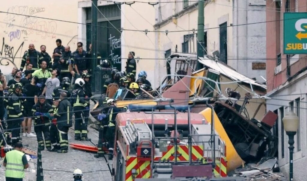 Lisbon tragedy: 18 dead in historic funicular derailment crash