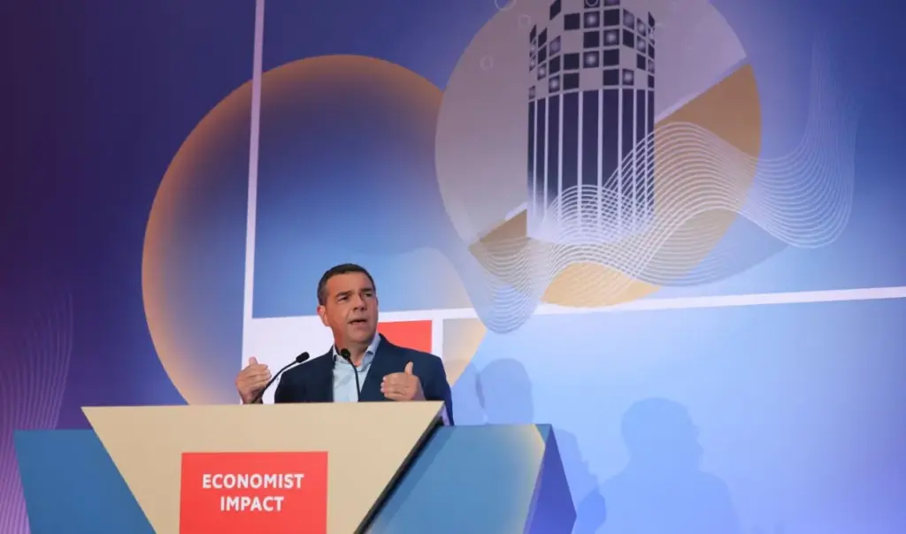 Tsipras at Economist summit: “Government corruption is eroding the state” – Proposes imposing a patriotic levy on “wealthy elites”