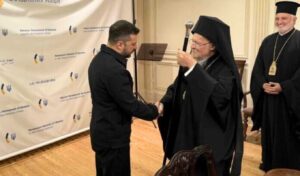 Zelensky meets Ecumenical Patriarch Bartholomew in New York
