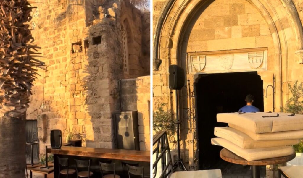 Shock in Cyprus: Church converted into café-bar in occupied zone